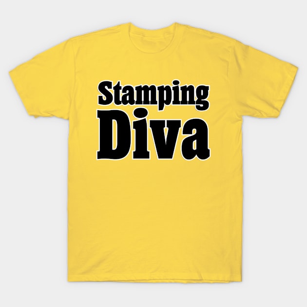 Stamping Diva T-Shirt by afternoontees